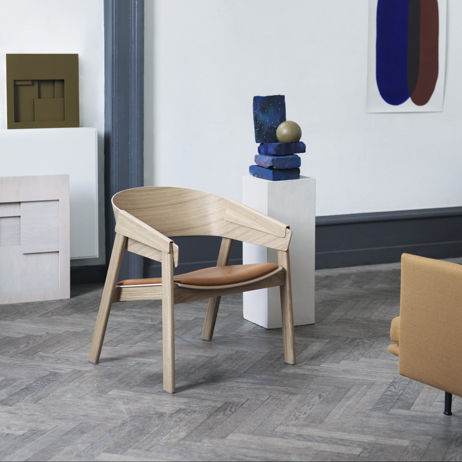 Cover Lounge Chair, Oak