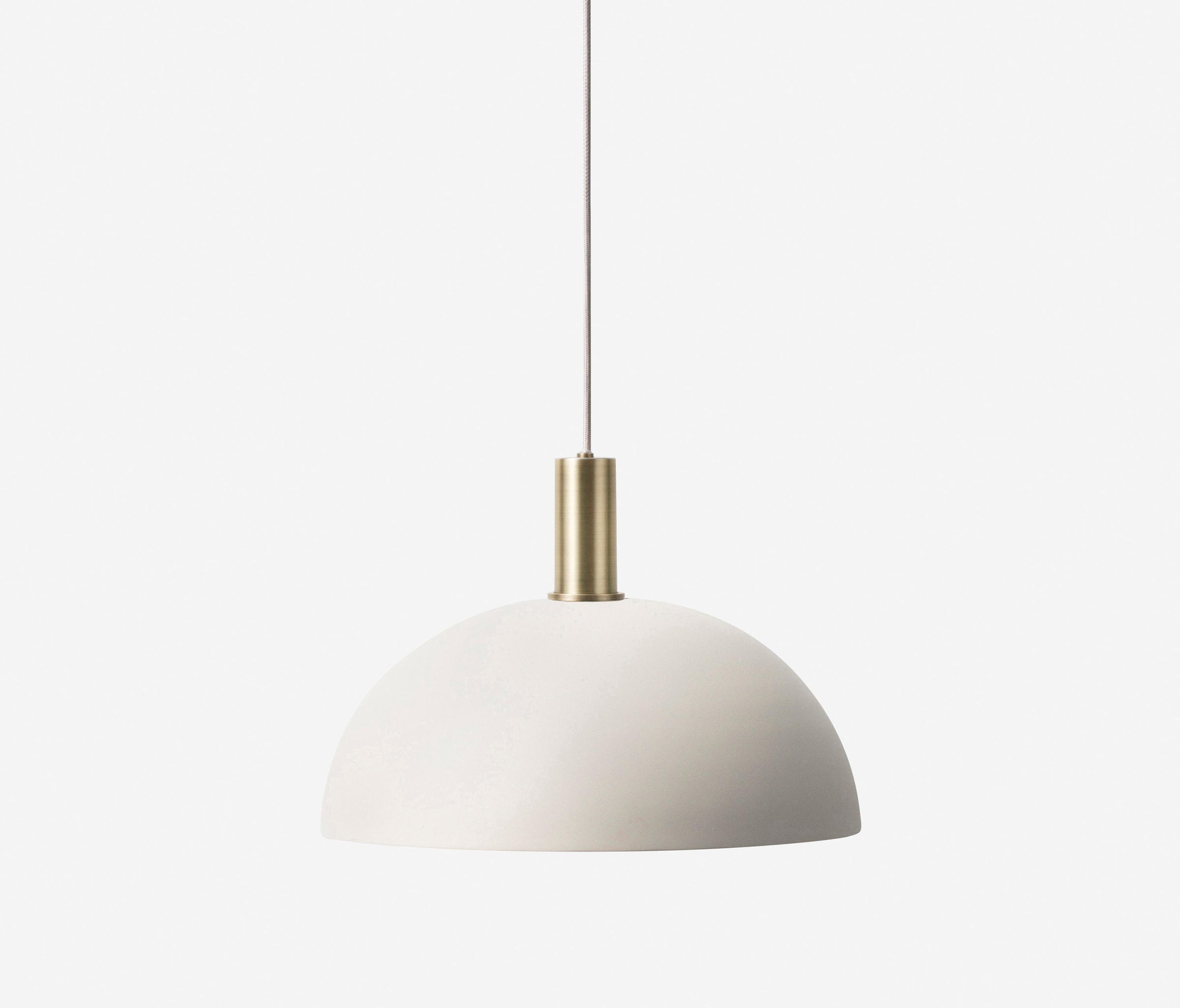 Collect Lighting, Socket Pendant Low Brass UL Version (Short Cord 30" AS IS!)