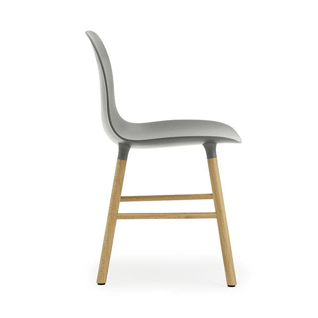 Form Chair, Grey/Oak