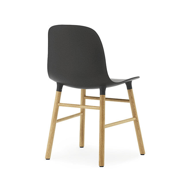 Form Chair, Black/Oak