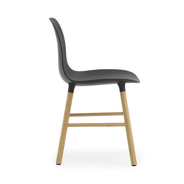 Form Chair, Black/Oak