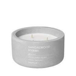 Scented Candle, XL, Sandalwood & Myrrh