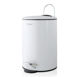 TUBO Pedal Bin 3L, White