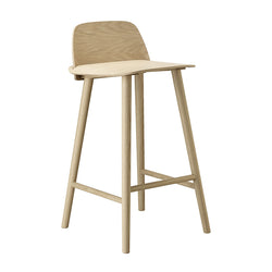 Nerd Stool, Natural Oak, 75cm