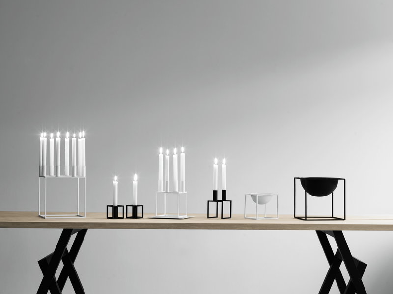 Kubus 1, White *Discontinued!-Household accessories-ByLassen Copenhagen-vancouver special