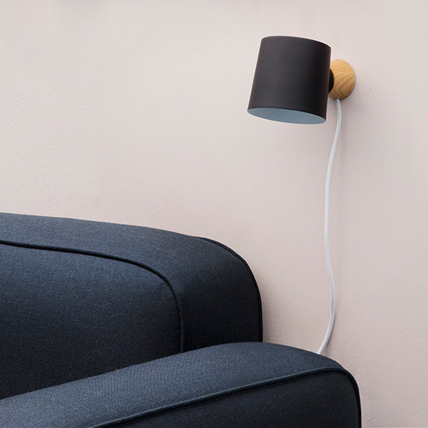 Rise Wall Lamp, Grey (US version)