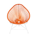 Acapulco Chair, Orange/White Base
