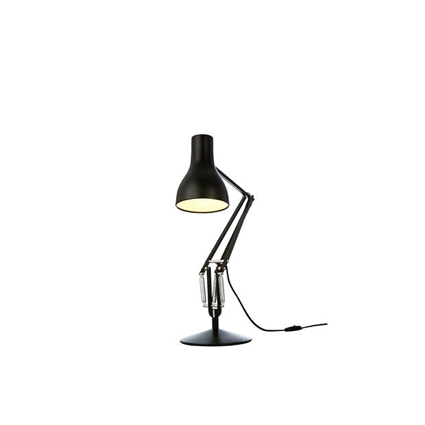 Type 75 Desk Lamp, Jet Black, Table Base