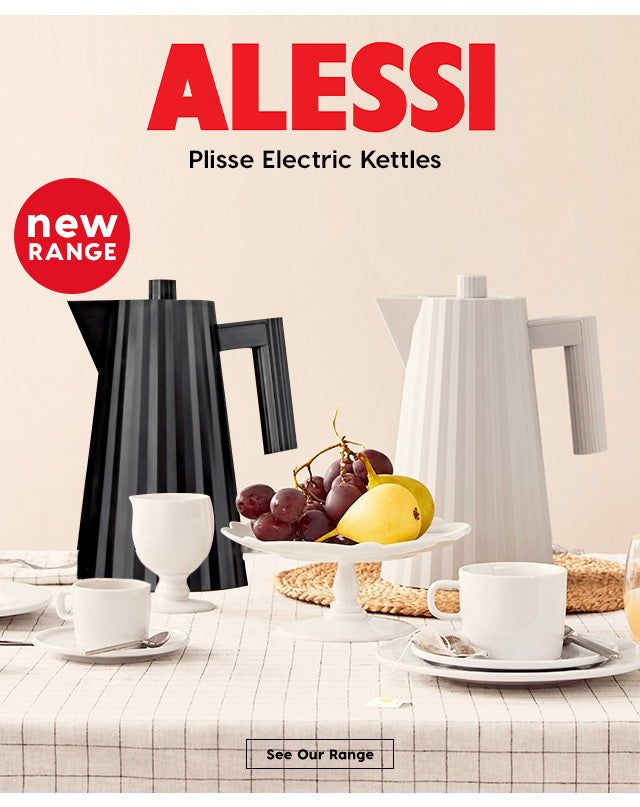 Plisse Electric Water Kettle, Black