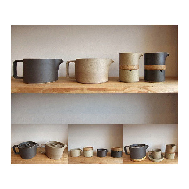 Hasami Porcelain Sugar Pot, Brown