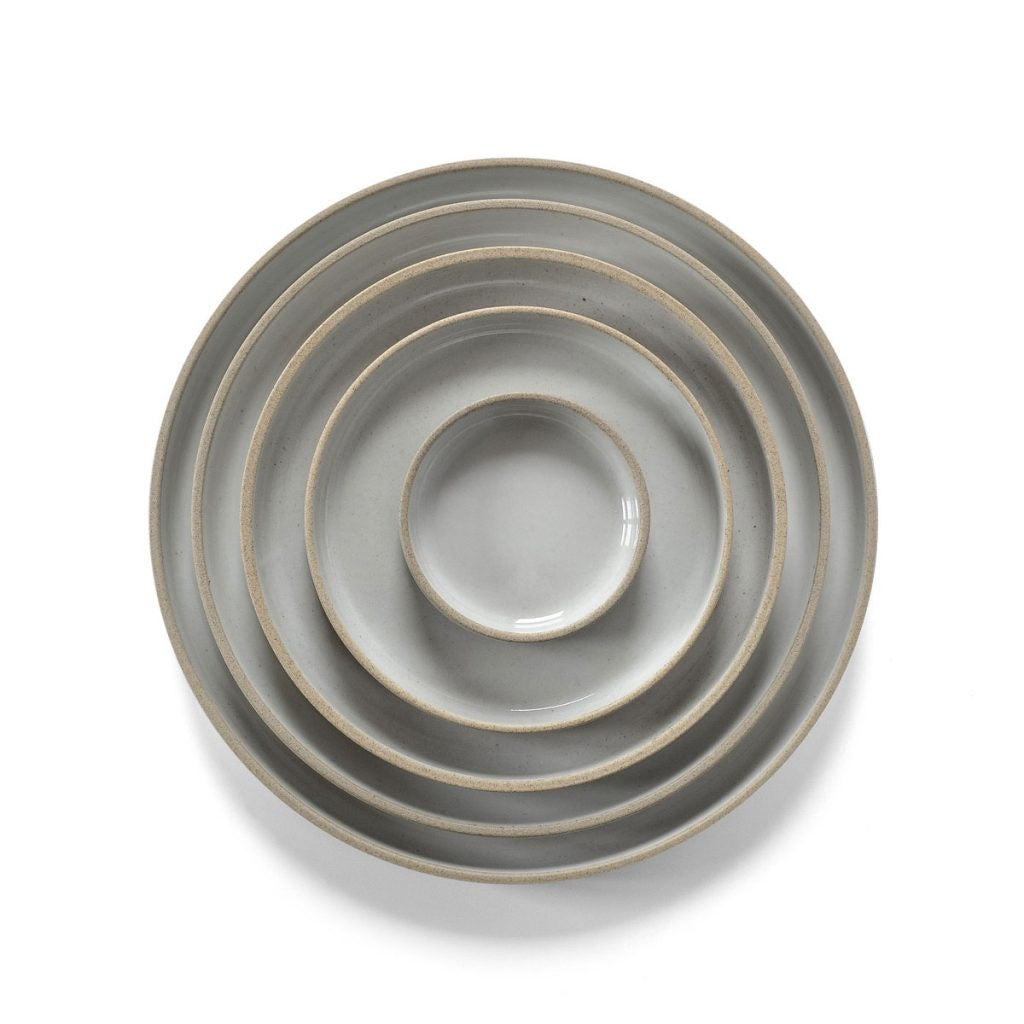 Hasami Plate 8.6", Gloss Grey