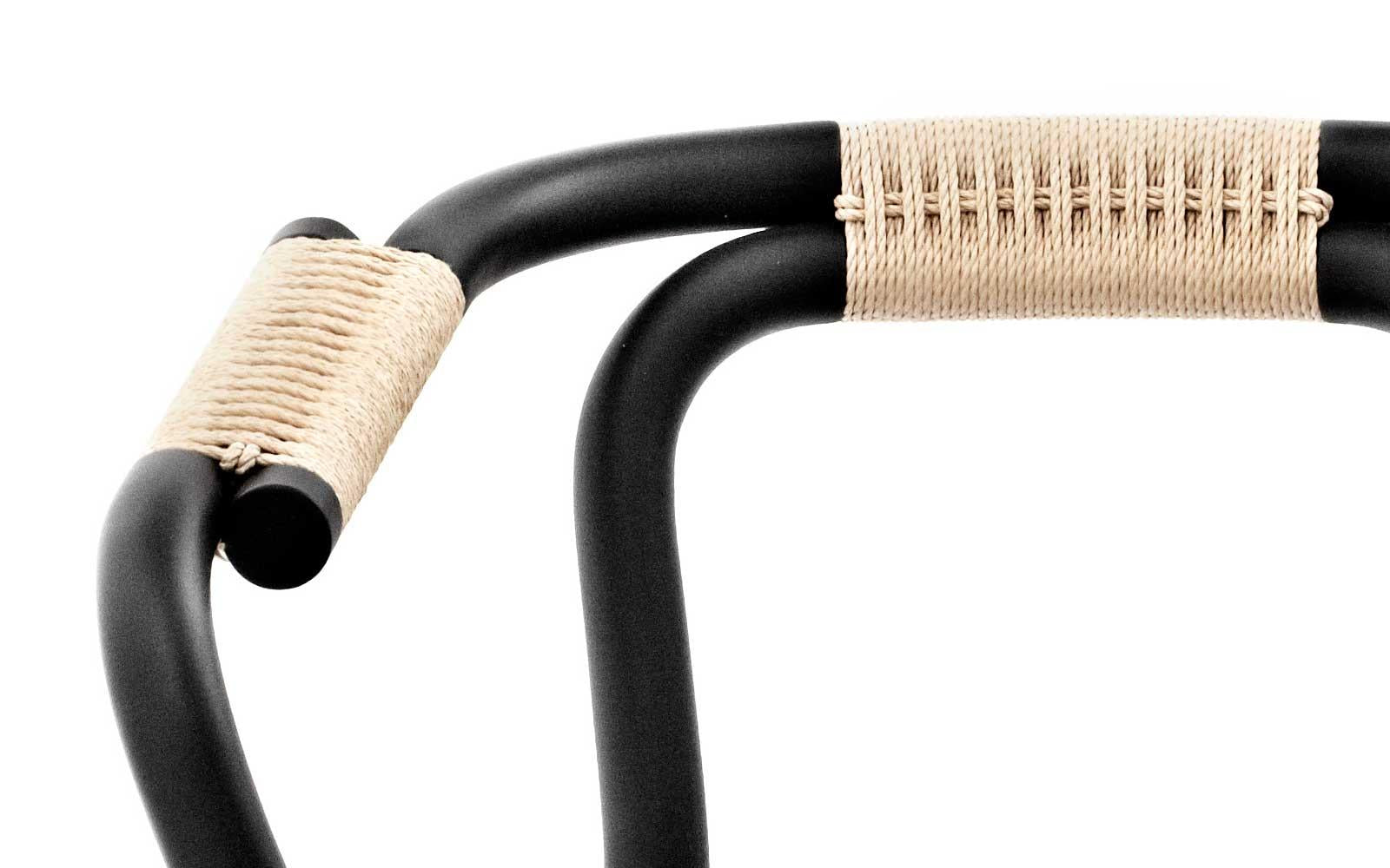 Knot Chair, Black/Nature