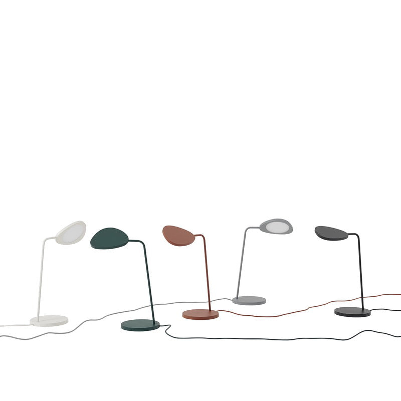 Leaf Table Lamp, Dark Green
