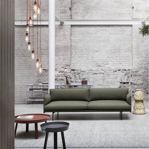 Around Coffee Table, Small, Black