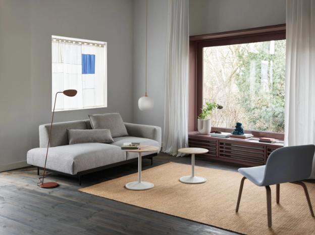 In Situ Sofa, 2-Seater, Config #5, Clay 12