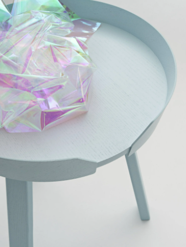 Around Coffee Table, Small, Light Blue