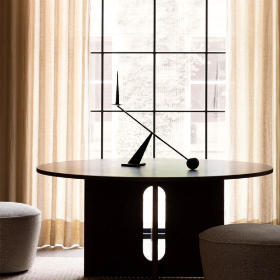 Interconnect Candle Holder, Black-Household accessories-Audo-vancouver special
