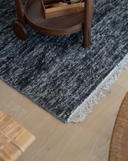 MK Charcoal Carpet, 4'6" x 6'9"