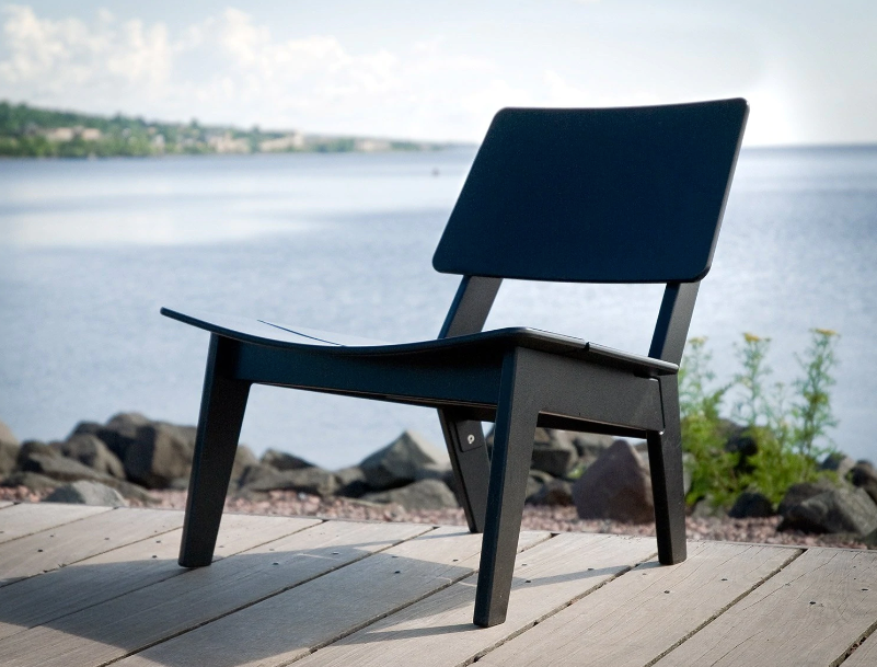 Lago Lounge Chair, Driftwood
