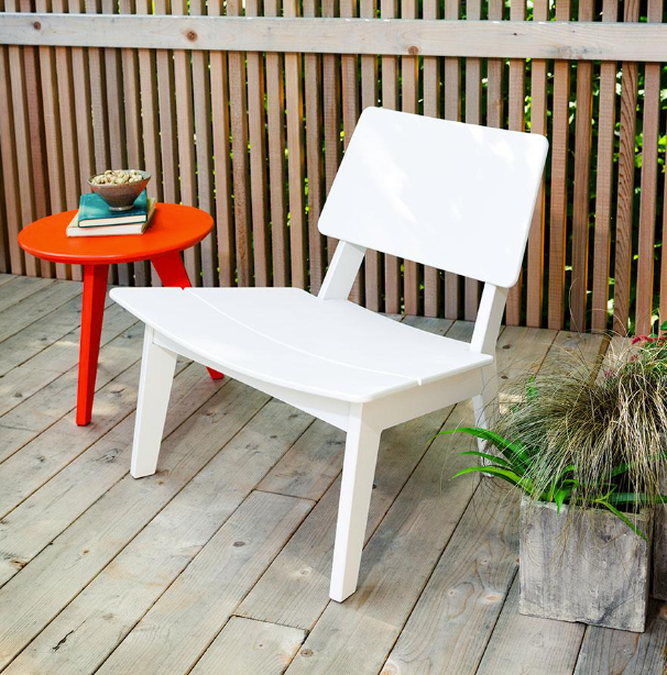 Lago Lounge Chair, Driftwood