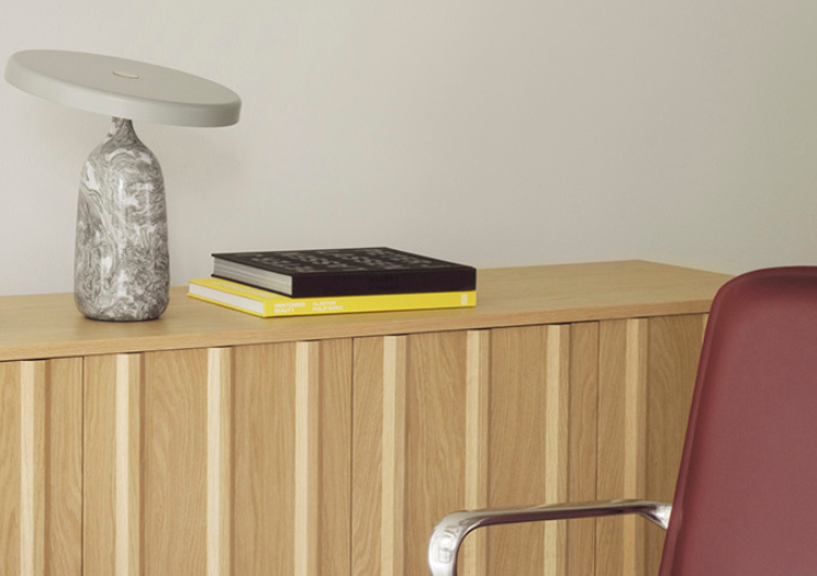 Rib Cabinet, Soft Black