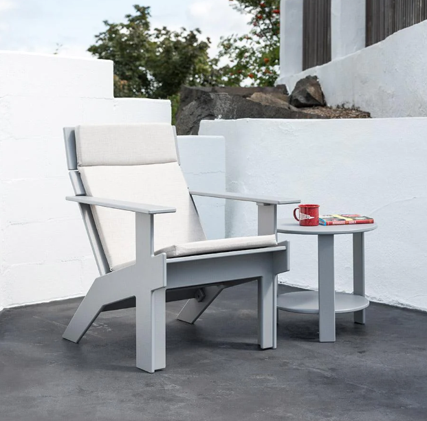 Lollygagger Tall Lounge Chair, Driftwood
