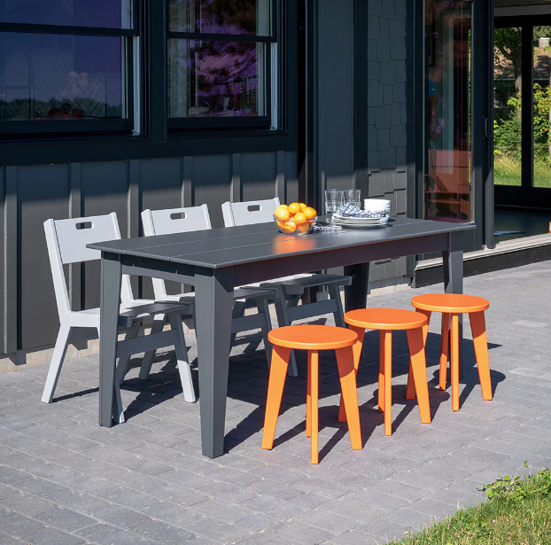Norm Stool, chair height, black