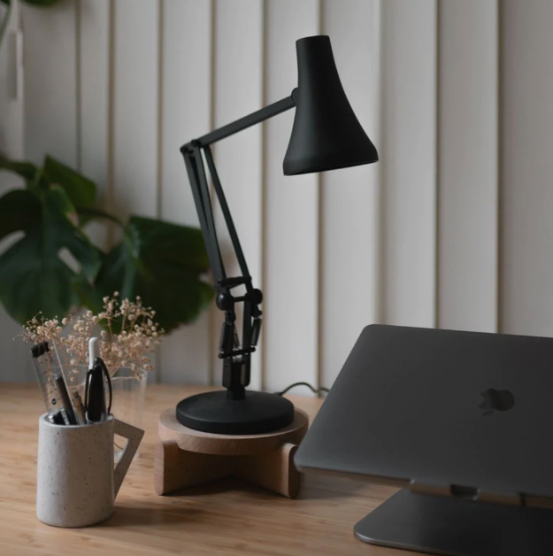 90 Mini Mini Desk Lamp, Carbon Black