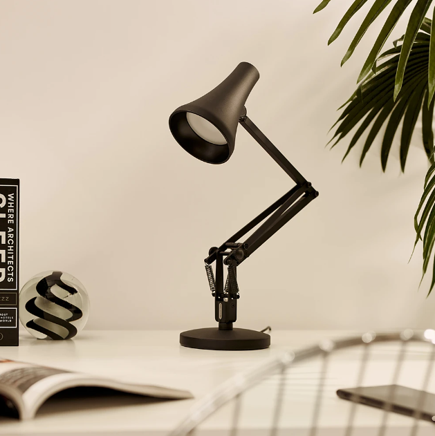 90 Mini Mini Desk Lamp, Carbon Black