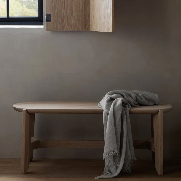 Eli Oak bench