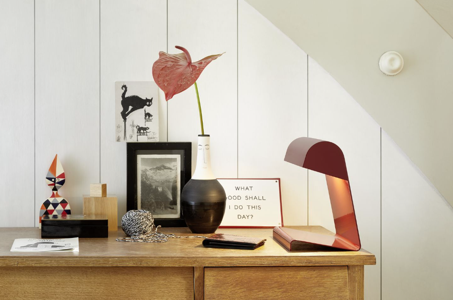 Lampe de Bureau, Bleu Marcoule