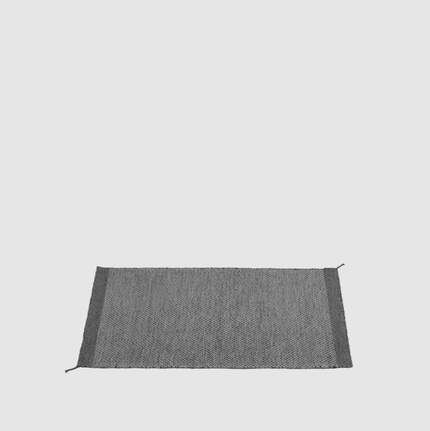 Ply Rug, Dark Grey 55 x 33"