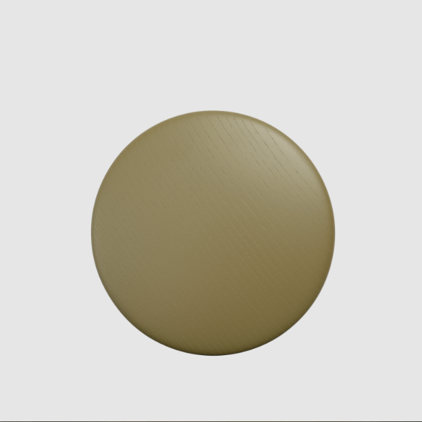 The Dots Single Large, Brown Green
