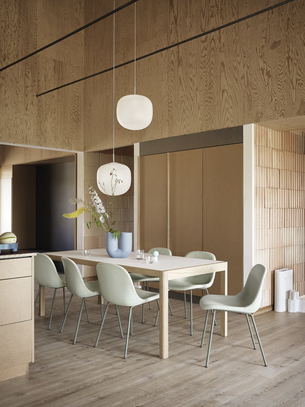 Rime Pendant Light, White, 14.6"