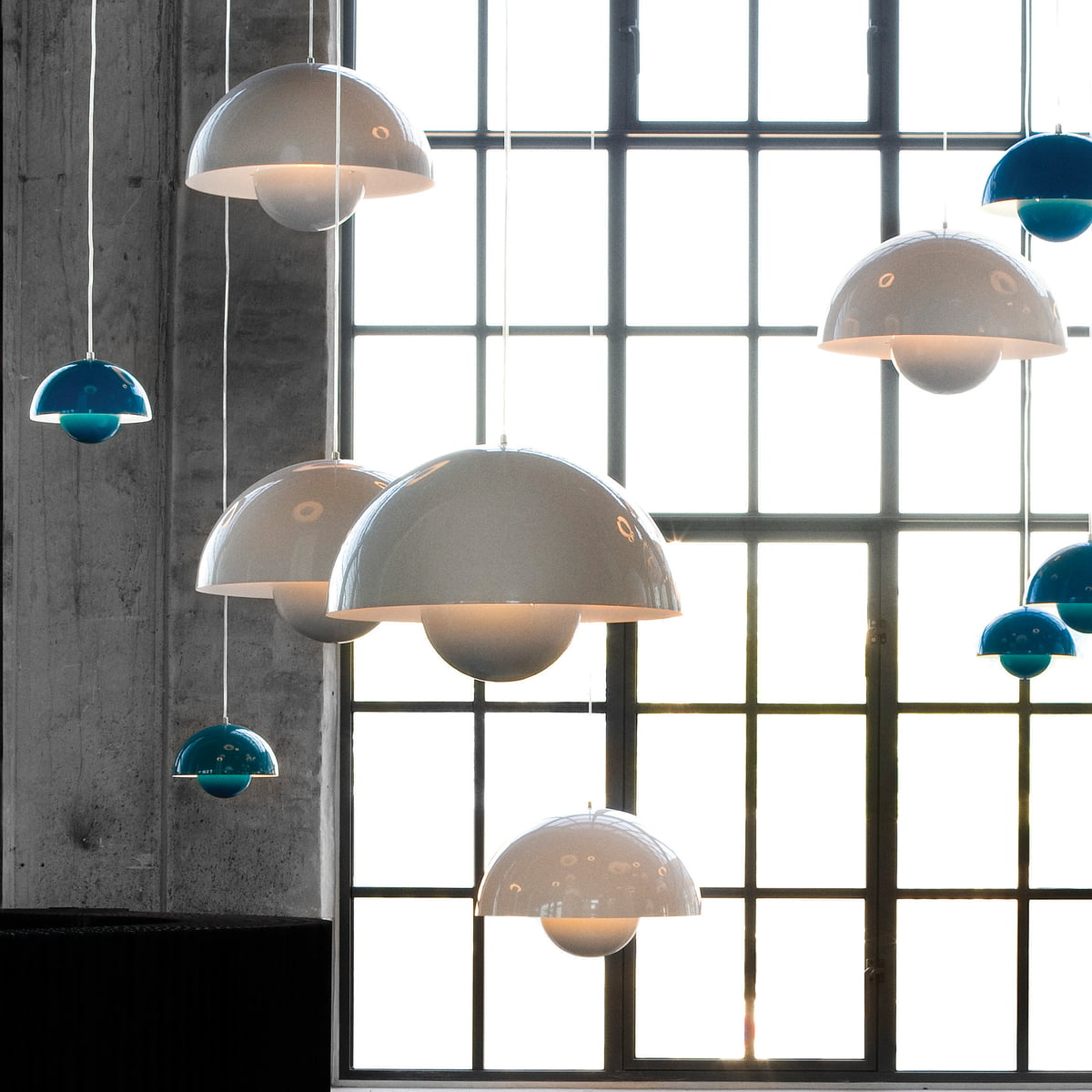 Flowerpot  Pendant VP1 Grey Beige