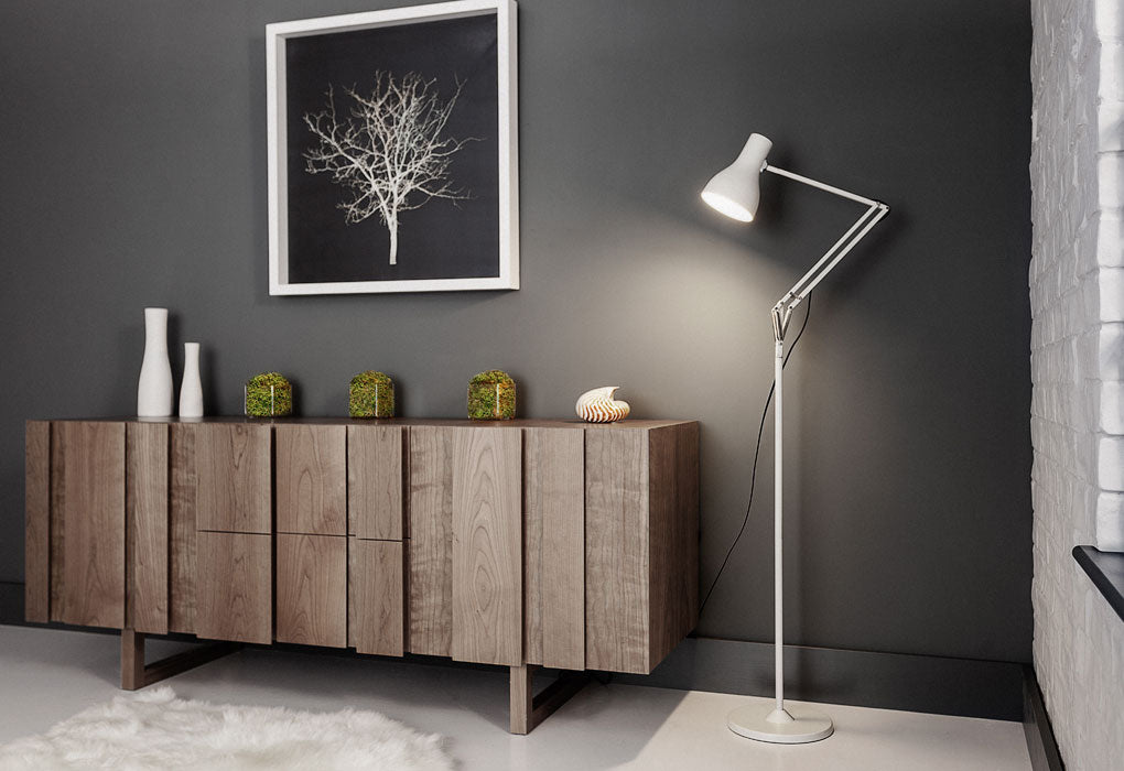 Type 75 Mini Floor Lamp, Alpine White