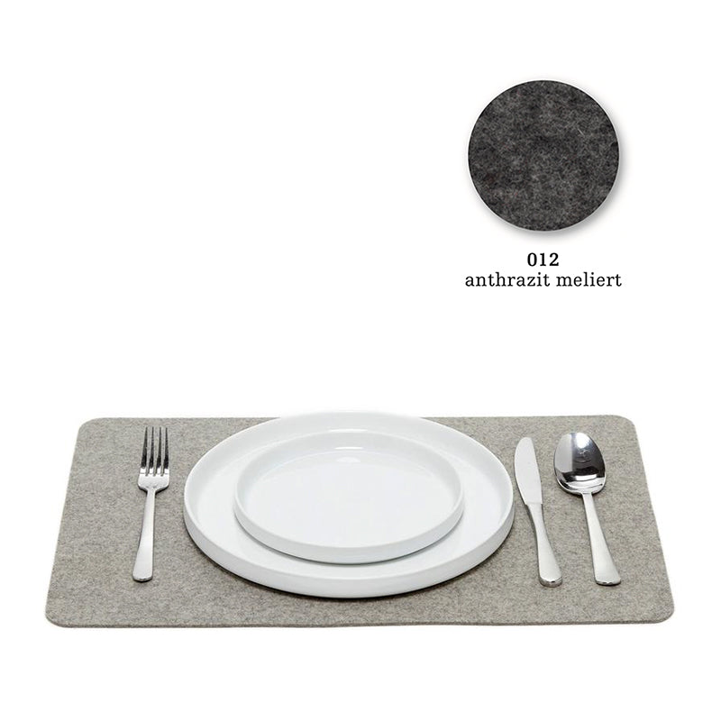 Felt Placemat, 30x45cm, anthracite
