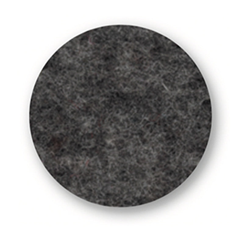 Felt placemat round, 33cm, anthracite