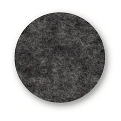 Felt placemat round, 33cm, anthracite