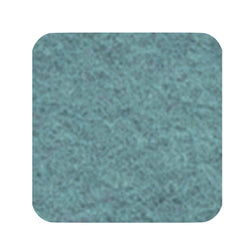 Felt coaster 14x14cm, aqua blue