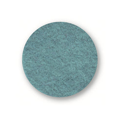 Felt placemat round, 27cm, aqua