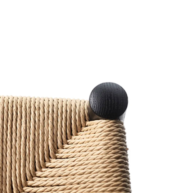 J164 counter stool, black/nature. 67cm.