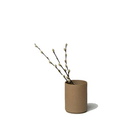 Hasami Planter, Tall, Brown