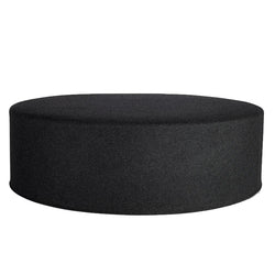 DRUMS, XL Cocktail Pouf, medium felt grey 623