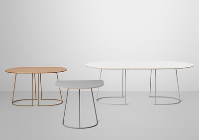 Airy Coffee Table, Half Size, Grey