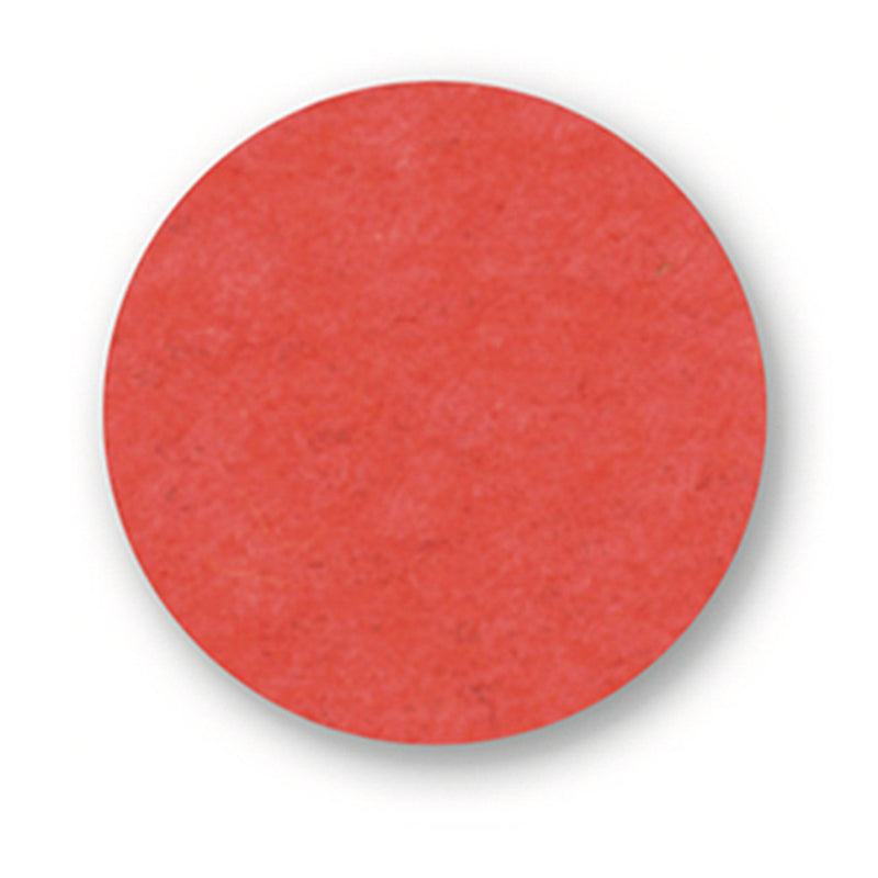 Felt placemat round, 33cm, coralle