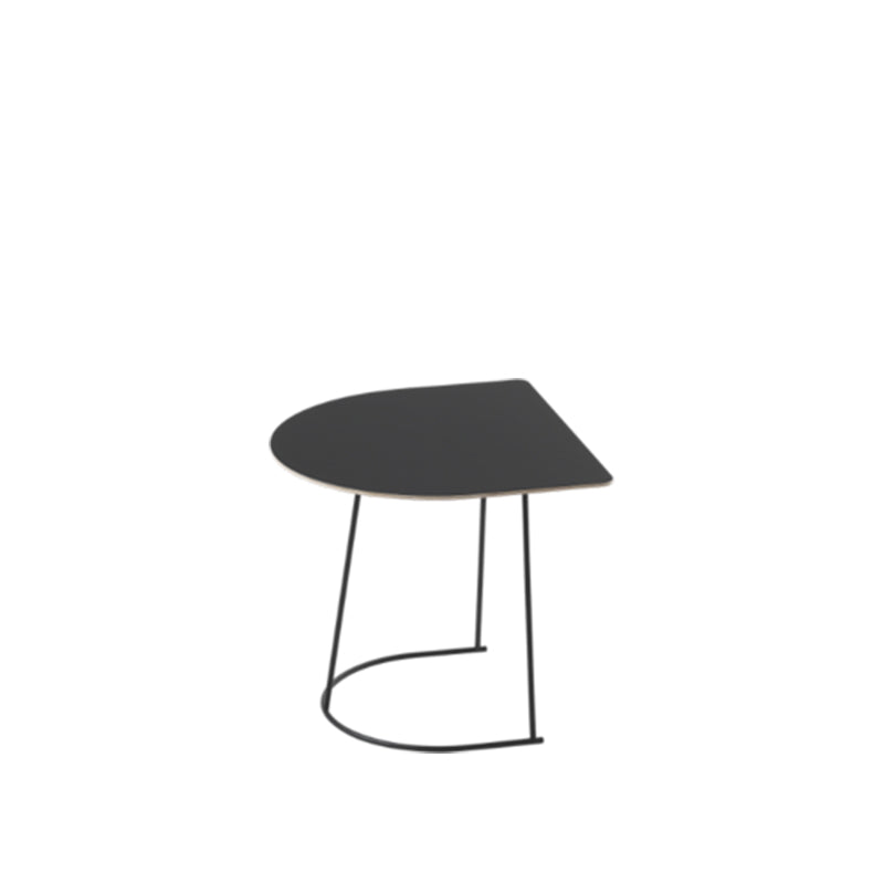 Airy Coffee Table, Half Size, Black
