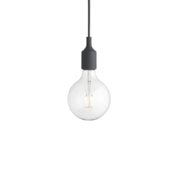 E27 Light, Dark Grey, LED