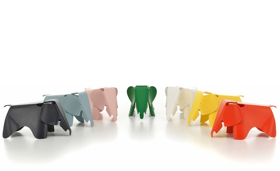 Eames Elephant, Large, Palm Green