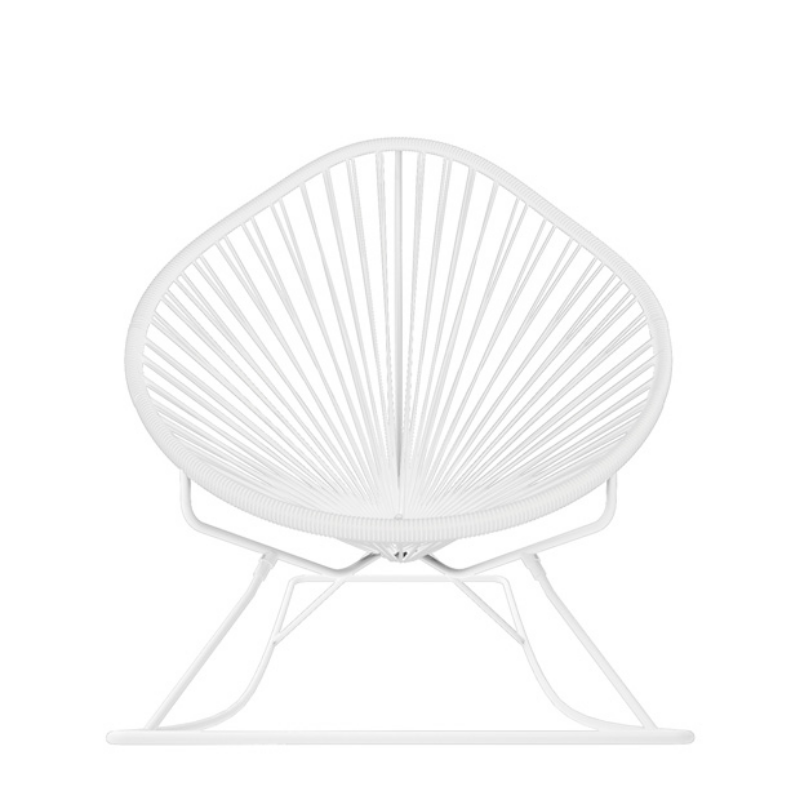 Acapulco Rocking Chair, White Cord/ White Base